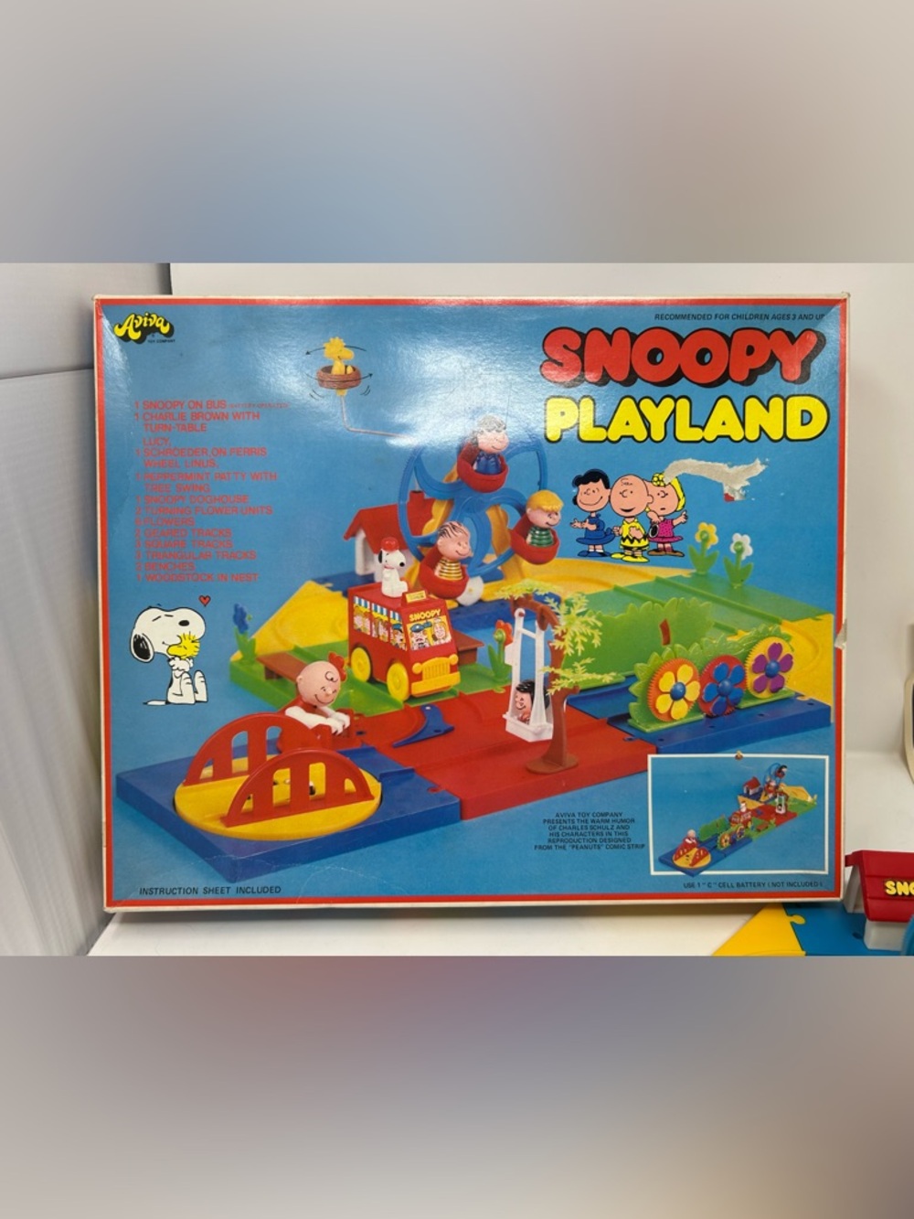 Vintage Snoopy Playland Kids Toy Set - Picture 12 of 16